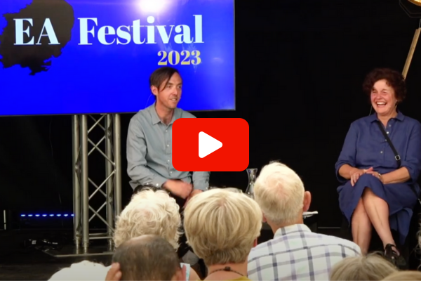 Tim Burrows and Ros Green discussing The Invention of Essex