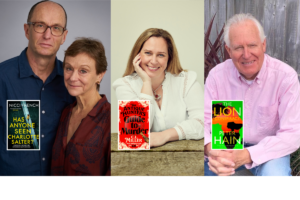 Nicci French, C.L. Miller and Peter Hain