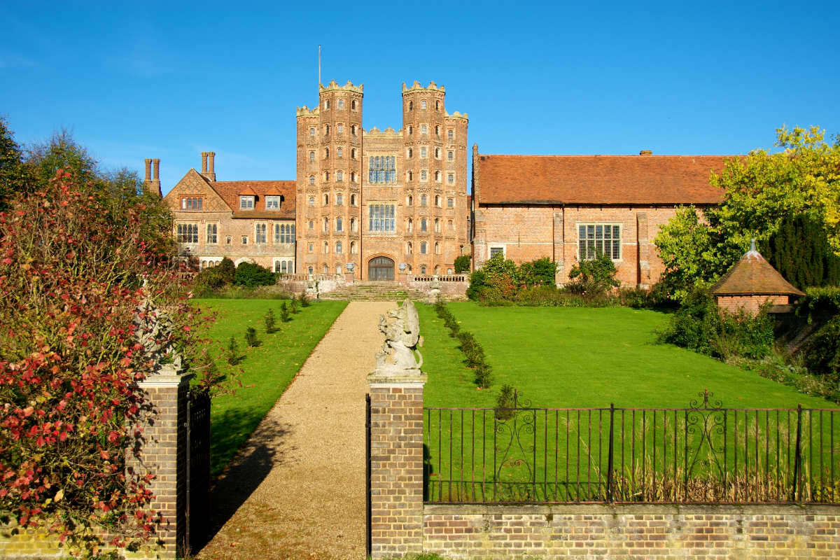 Photo of the outside of Layer Marney Tower