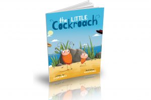 Cover for Susie Violet's book, the Little Cockroach